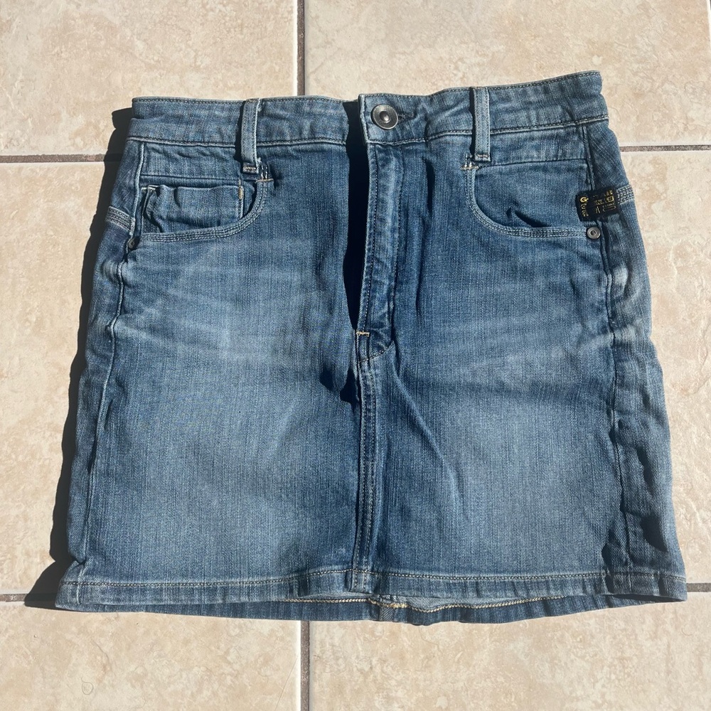 G-Star Raw Denim GS01 mini skirt